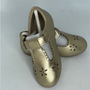otter momo Mary Jane Slipper gold Metalic toddler girl 8 New